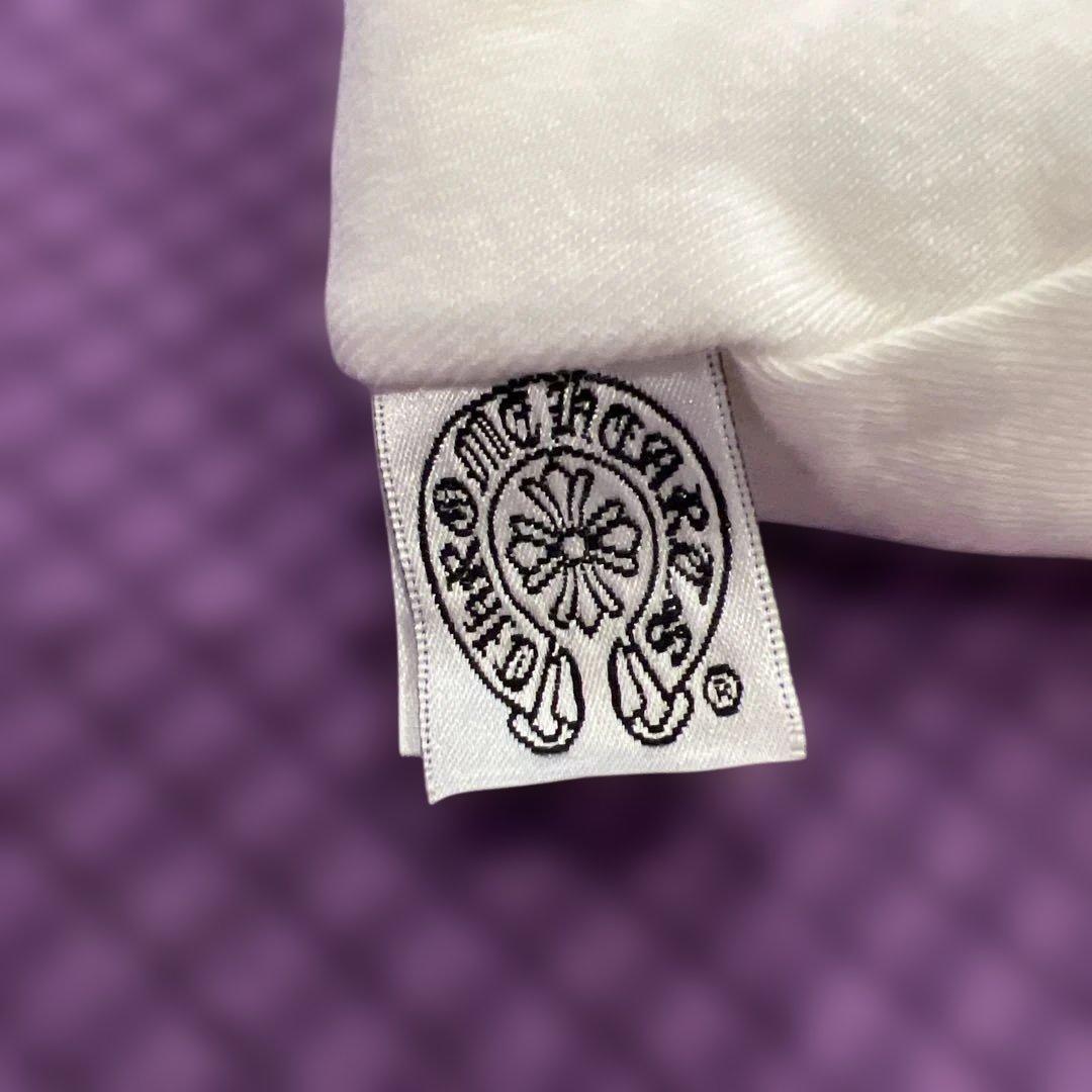 クロムハーツ サーマルビーニー ホースシュー刺繍　ニット帽　ホワイト