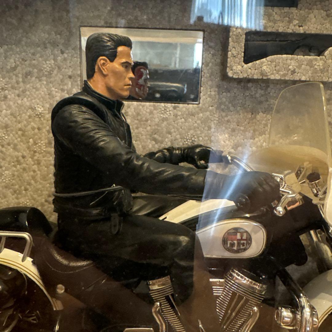 【未使用】TERMINATOR 3 T-850&POLICEBIKE フィギュア