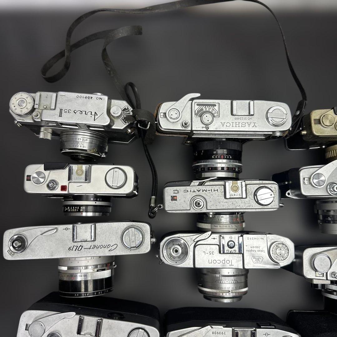レンジファインダー　カメラ　④ 20台　まとめ　ジャンク　OLYMPUS等
