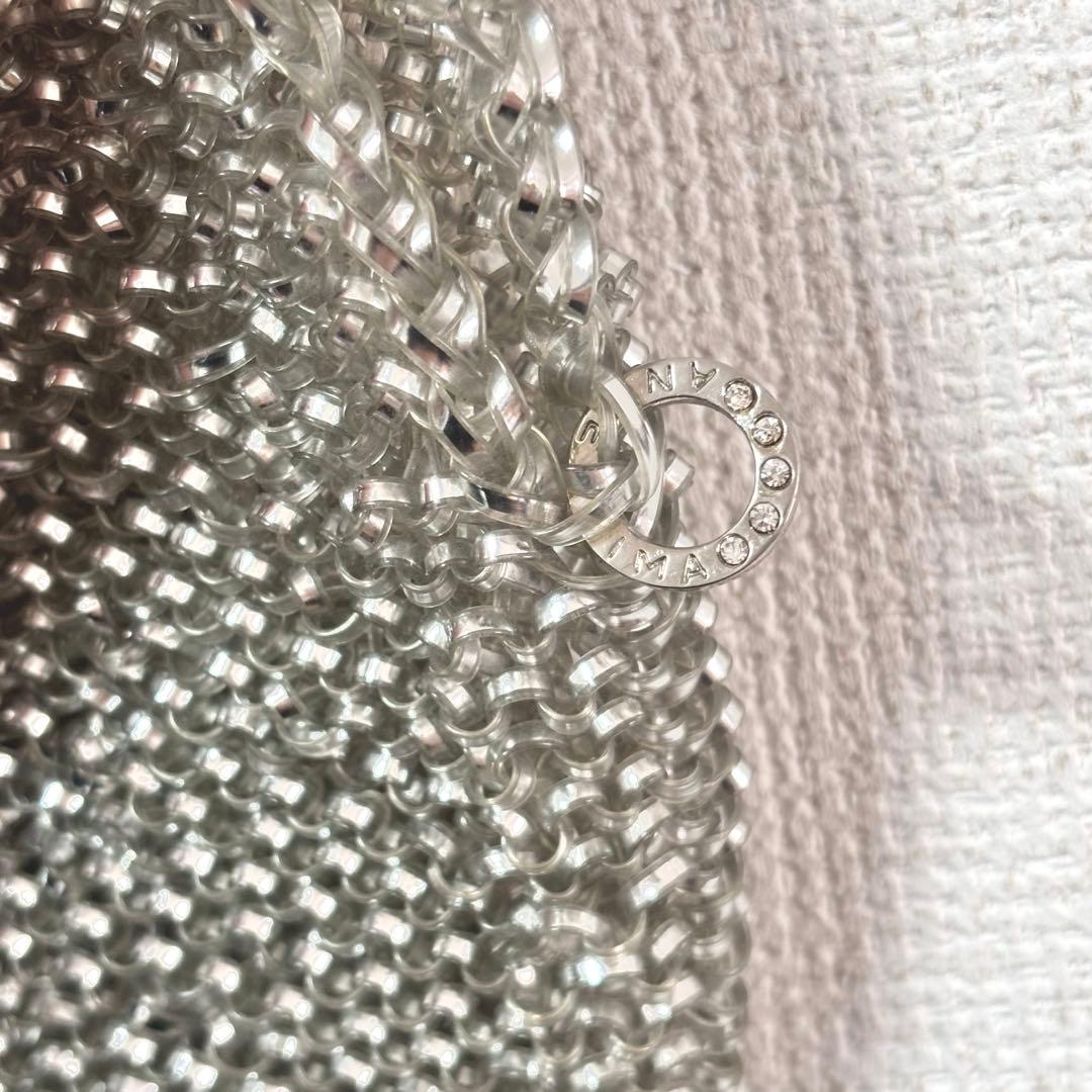 美品　アンテプリマ　ANTEPRIMA ハンドバッグ　シルバー