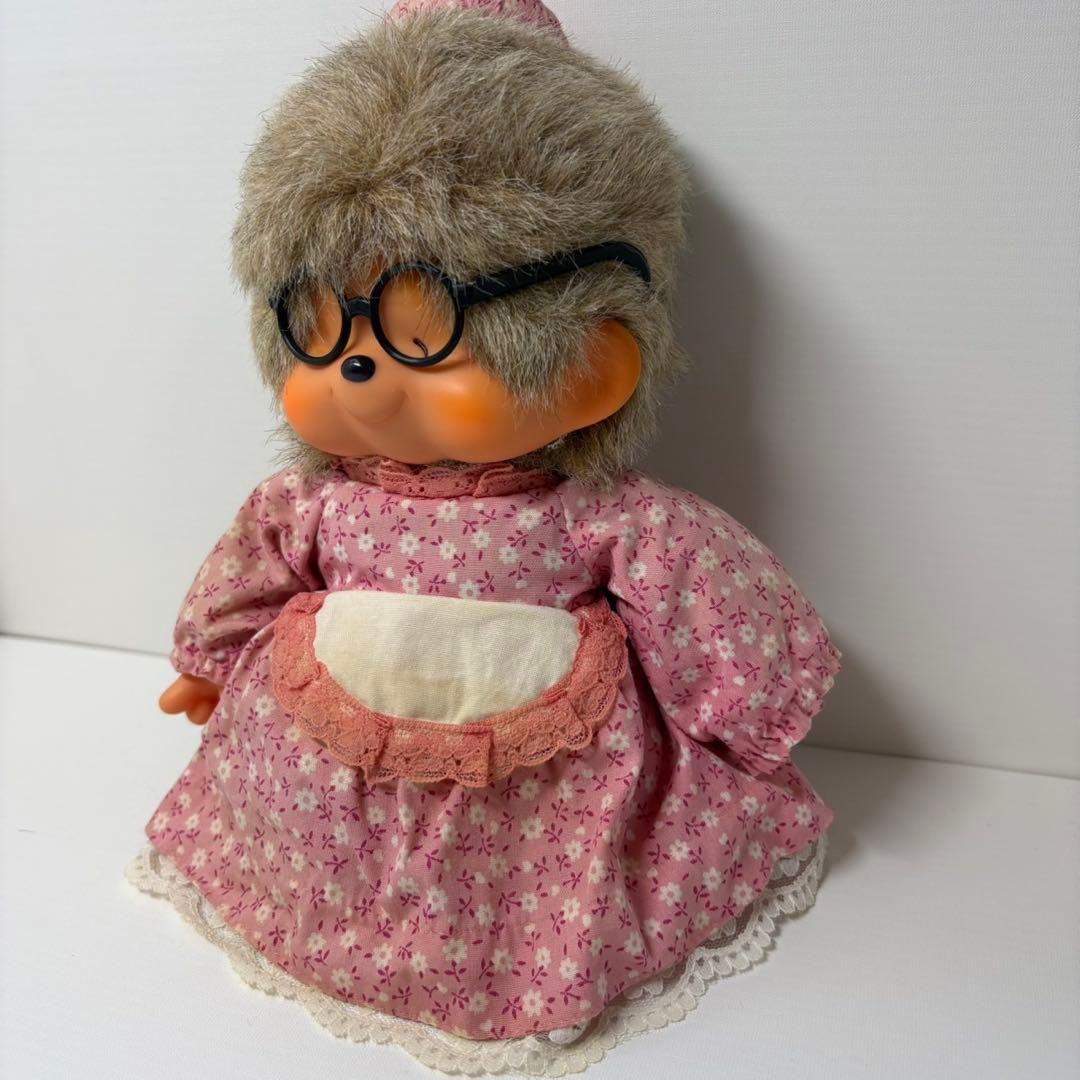 1980年 ビンテージ おばあさん モンチッチ monchhichi 0550
