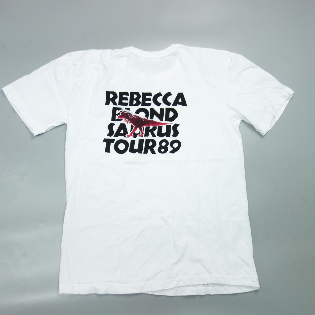 3751 レベッカ Rebecca 89年ブロンド サウルス ツアー tシャツ