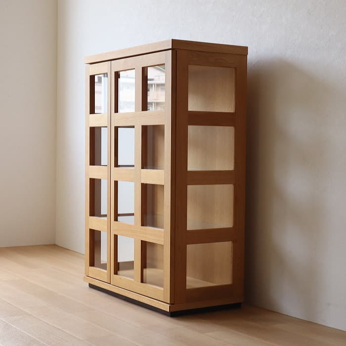 飛騨の家具 柏木工 飾り棚 オーク材 ギャラリーボード コレクションボード