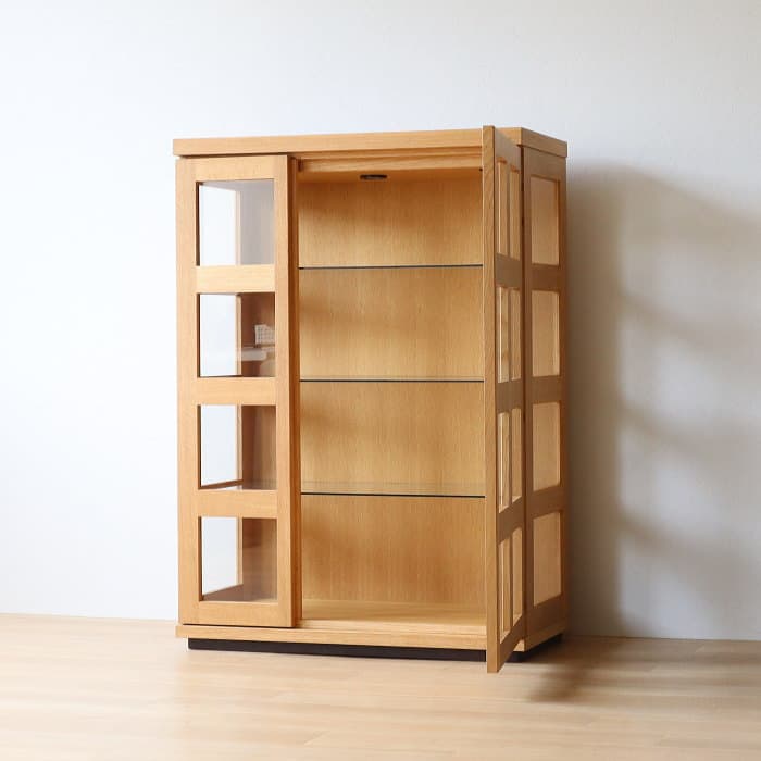 飛騨の家具 柏木工 飾り棚 オーク材 ギャラリーボード コレクションボード