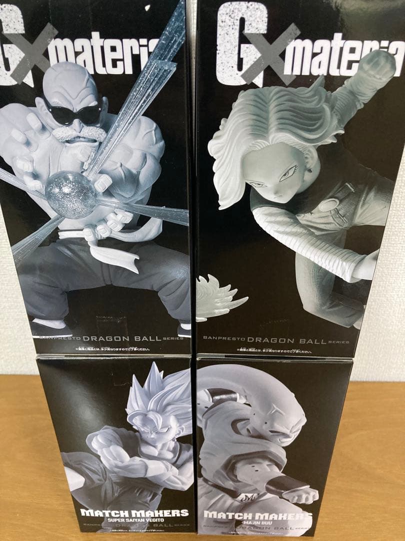 【新品・未開封】ドラゴンボール　亀仙人　人造人間18号　ベジット　魔神ブウ