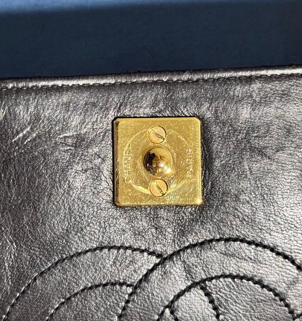 CHANEL マトラッセ ラムスキン ショルダーバッグ