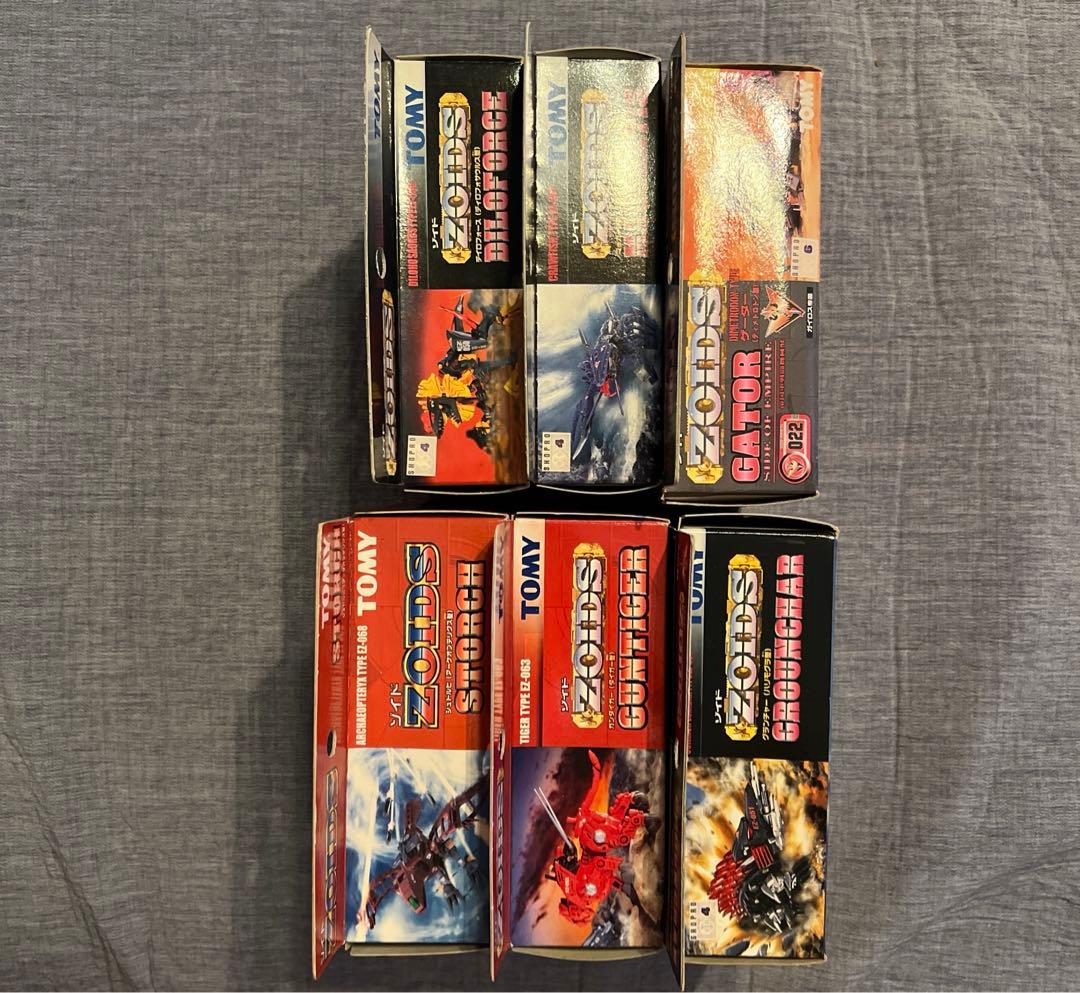 ゾイド　未組立品6体セット