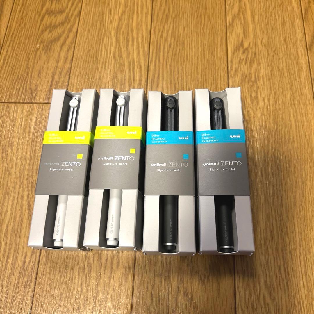 ユニボール zento ゼント シグニチャーモデル　0.38mm 0.5mm