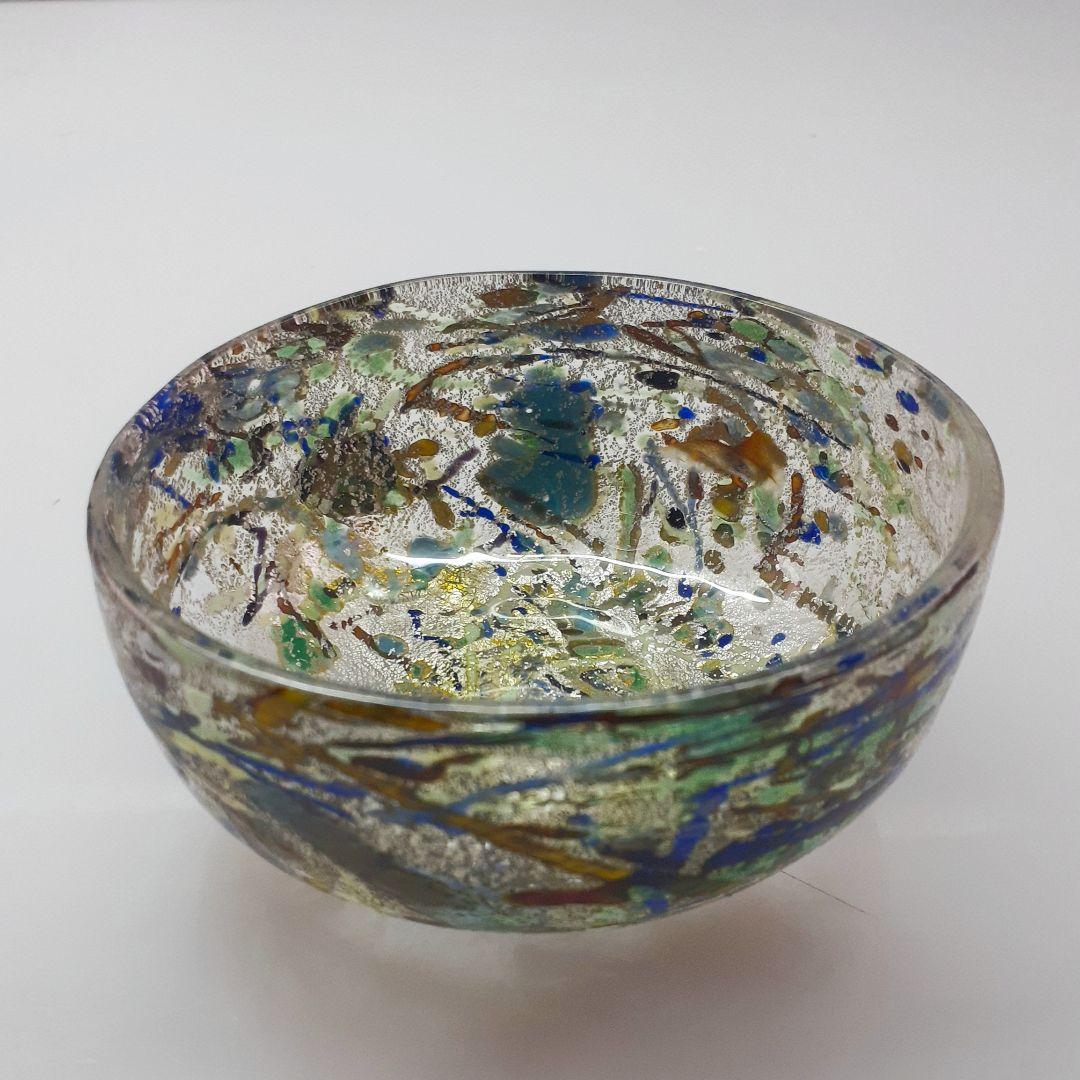 MURANO Sessantasei ムラノ 金彩 斑目模様 お碗 皿