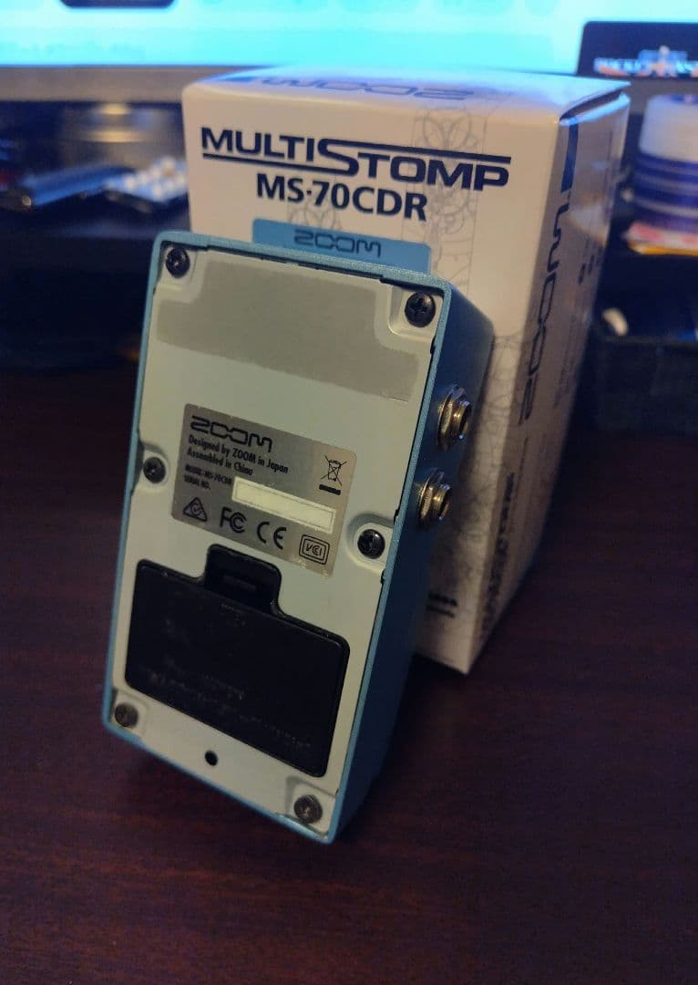 ZOOM MULTISTOMP MS-70CDR　マルチストンプ