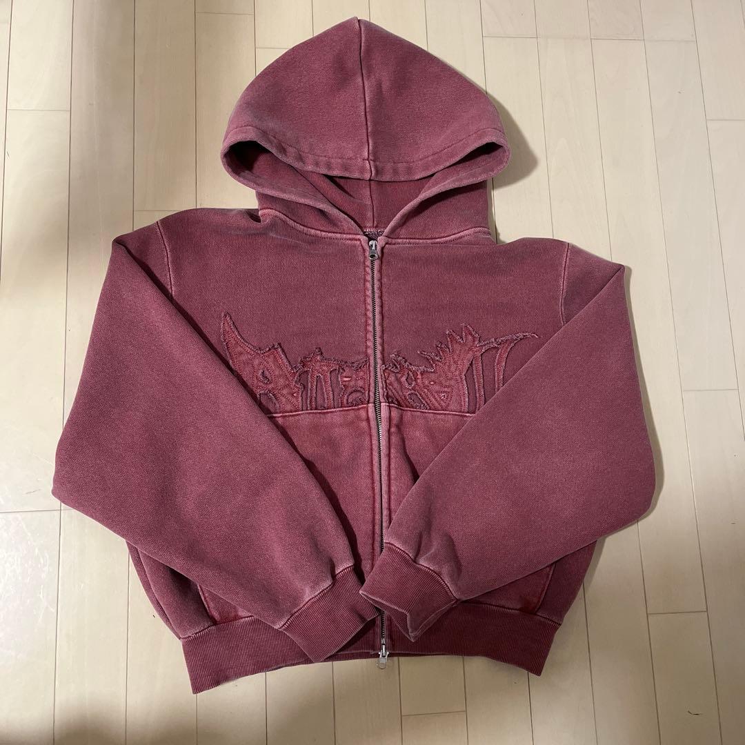 BlessU パーカー 赤