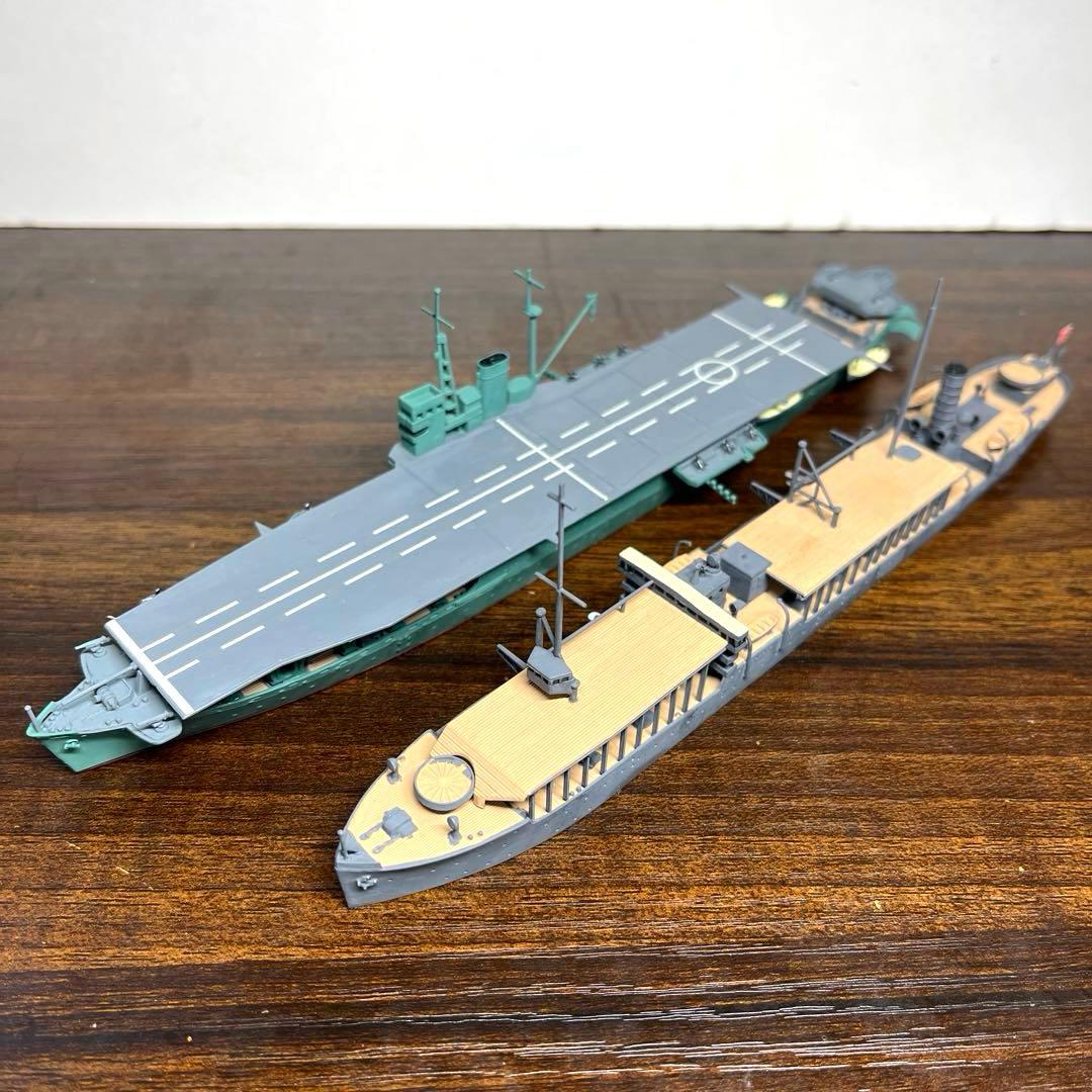 1/700 日本海軍　水上機母艦　能登呂 日本陸軍　特務艦　あきつ丸