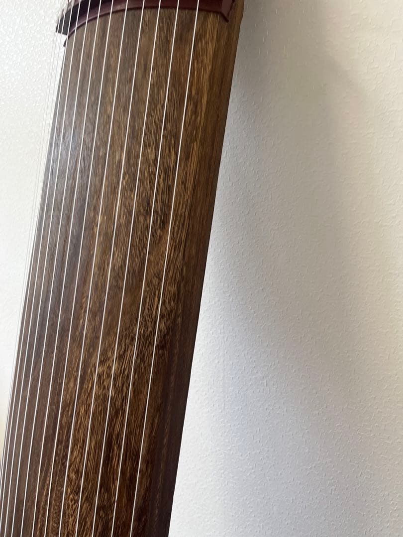 ②琴 13弦 日本 伝統的 楽器 和楽器 弦楽器 和琴 木製 13 琴柱10本