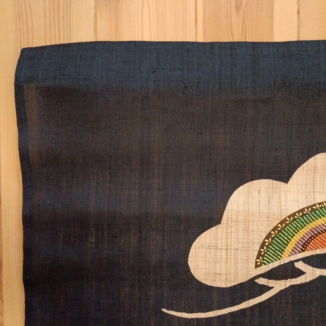 【新品未使用】田尾日出郎（たおひでお）「アトリエがらや」暖簾