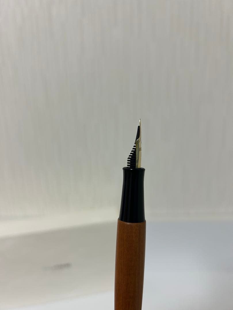 プラチナ万年筆 屋久杉 細字