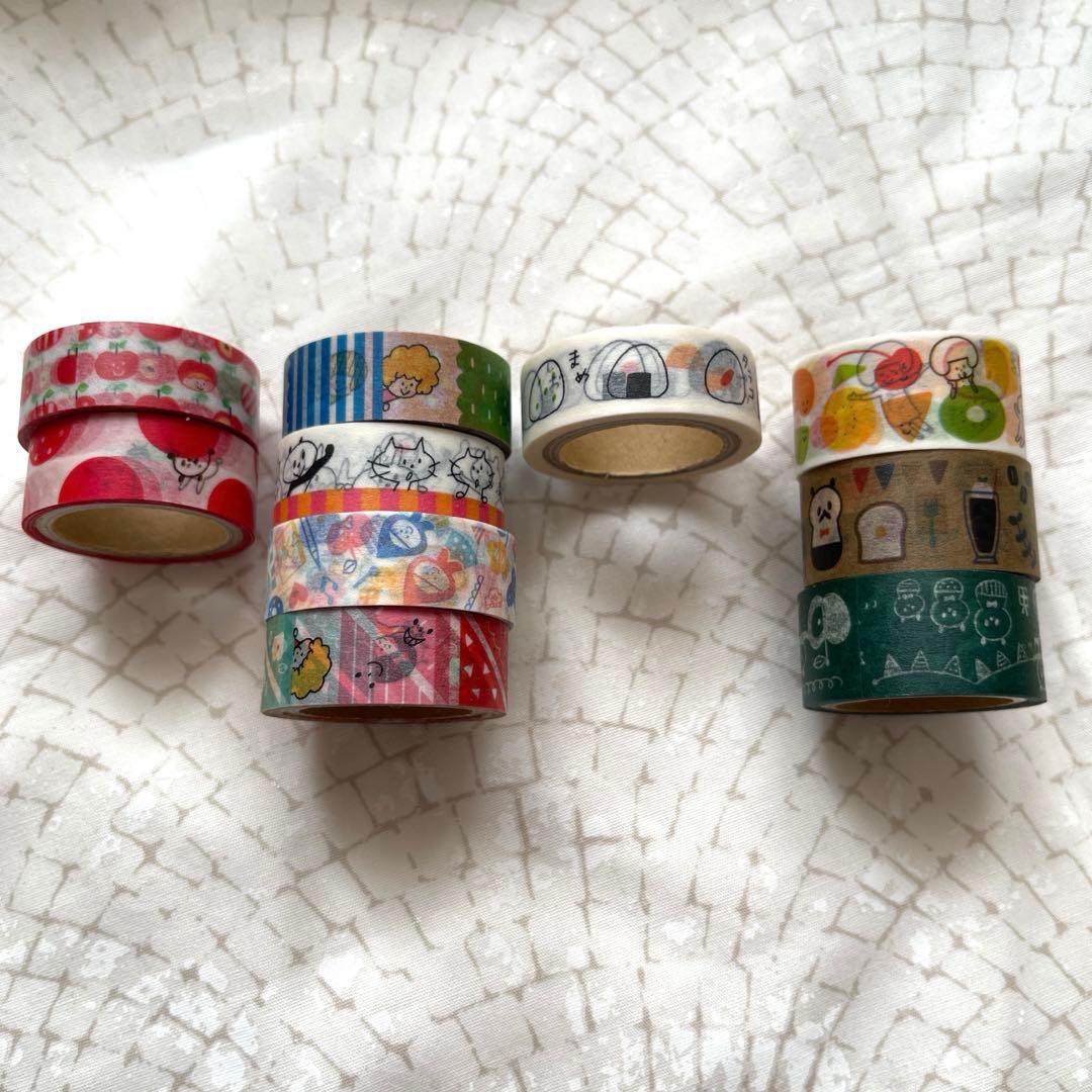 《新品未使用》mizutamaさん マスキングテープ　3本セットB