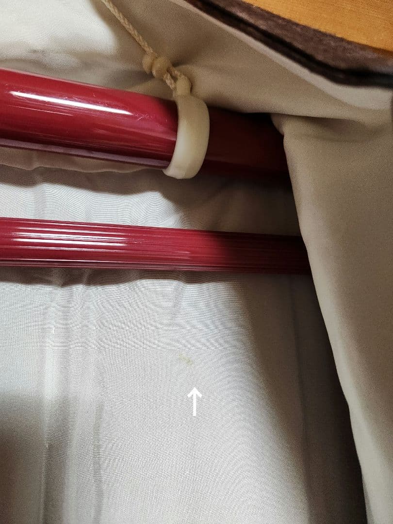 【スモールサイズ＊】辻が花の紬　茶色　ピンク　正絹　特価☆