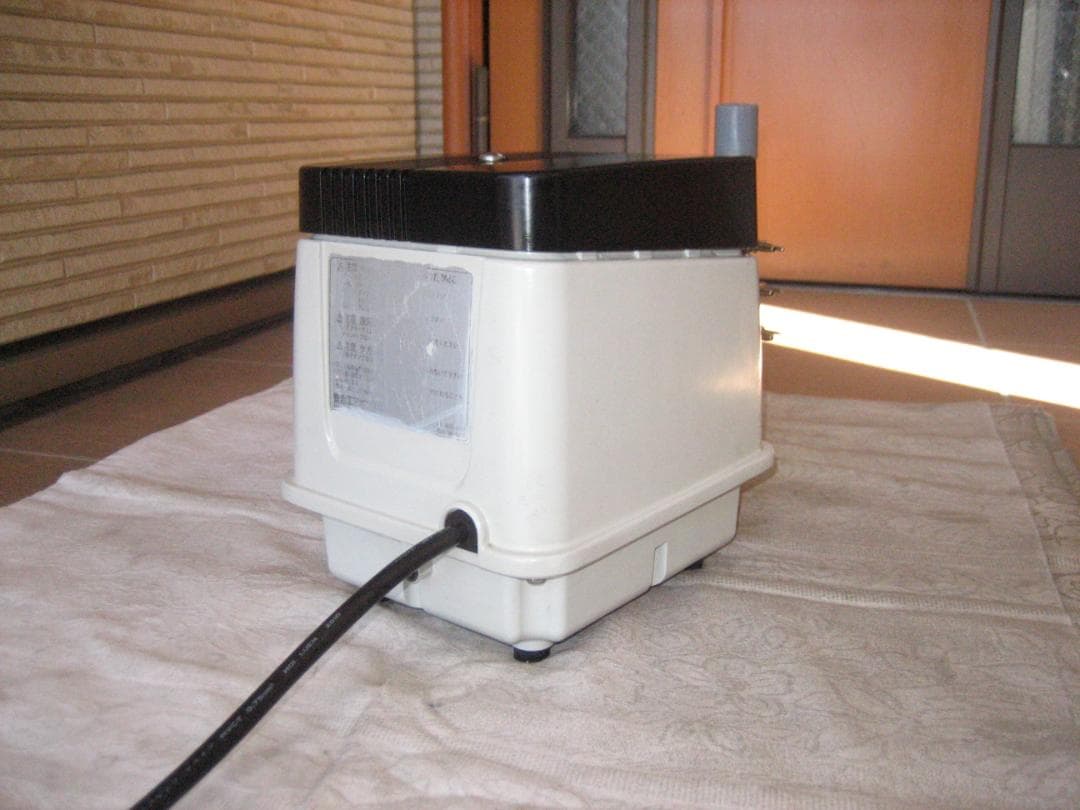 【安永(EP-80E-L)80L】　ダイアフラム　エアポンプ　ブロワ　浄化槽