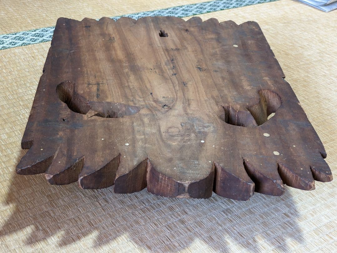 ♦閻魔大王 木彫時代物 地蔵菩薩の化身 開運 縁起物？寺社仏閣飾り 古美術骨董品