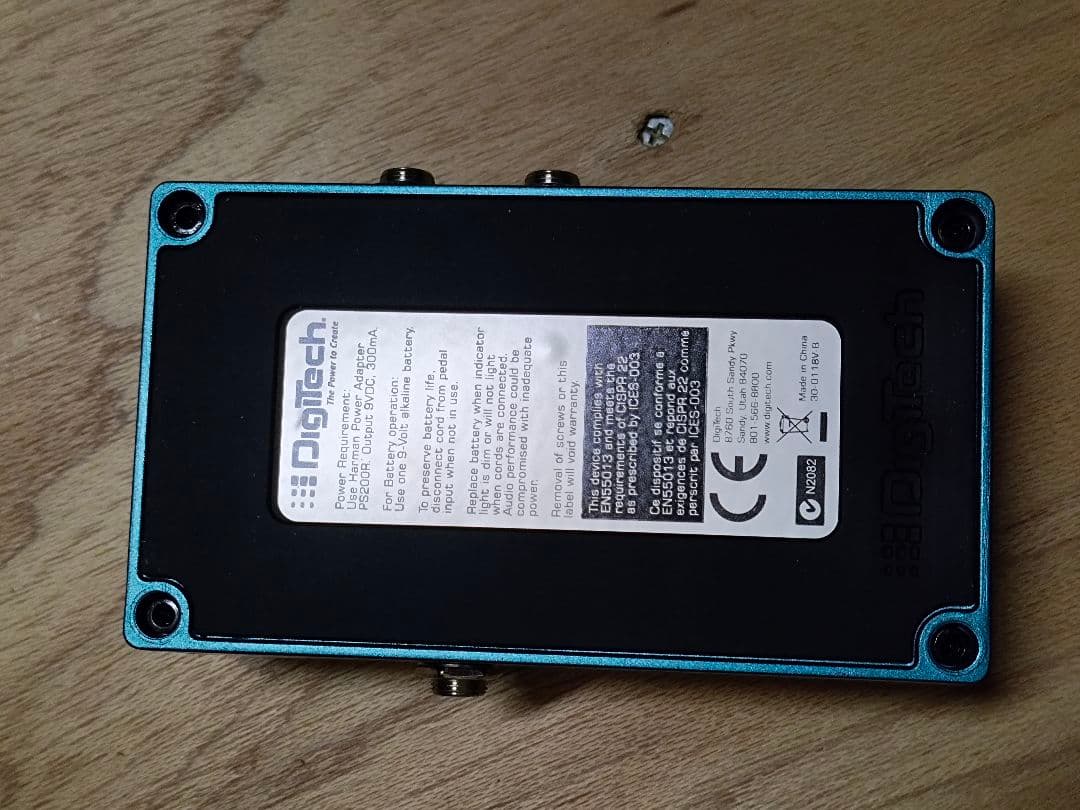 新品❗️DigiTech DIGIVERB デジタルリバーブ