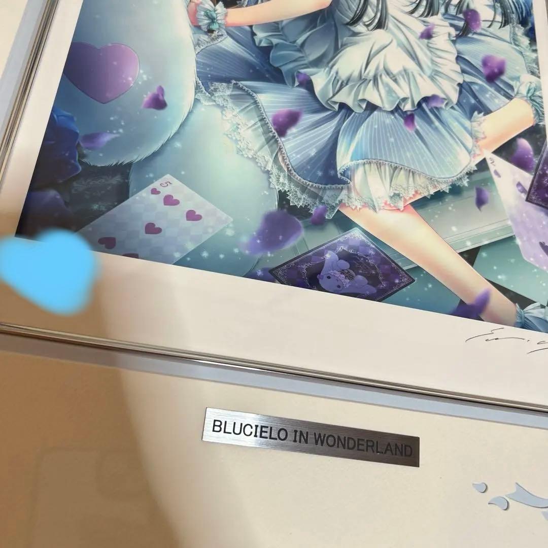 てぃんくる BULCIERO IN WONDERLAND アールビバン 版画