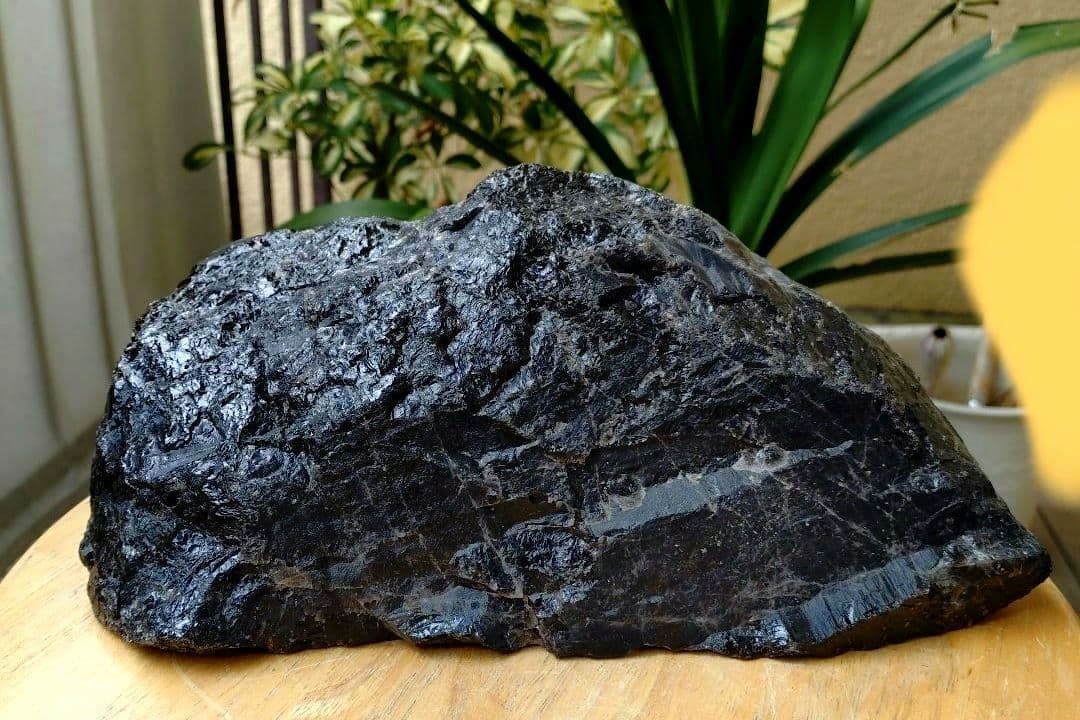 割引大特価✴️特大3.9Kg✴️純天然モリオン　黒水晶　原石　天然石