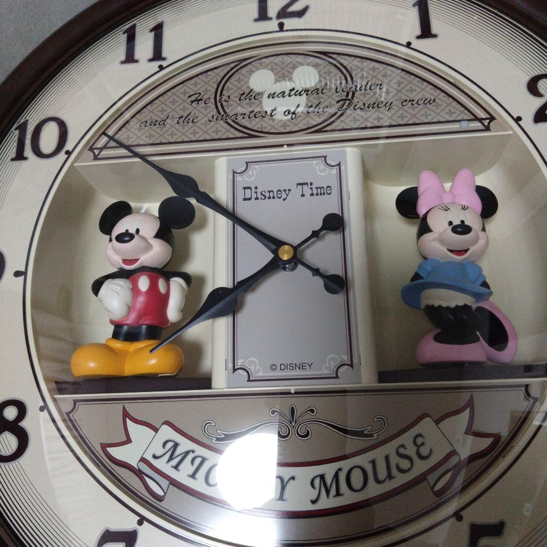 からくり壁掛時計Disney Mickey Mouse Clock