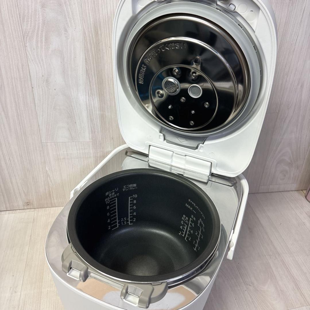 【美品】パナソニック 炊飯器 一升 ホワイト SR-MPW182-W