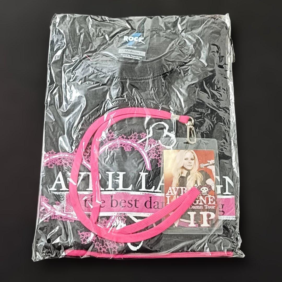 【新品】Avril Lavigne Tシャツ Mサイズ バッグ VIPパス付き