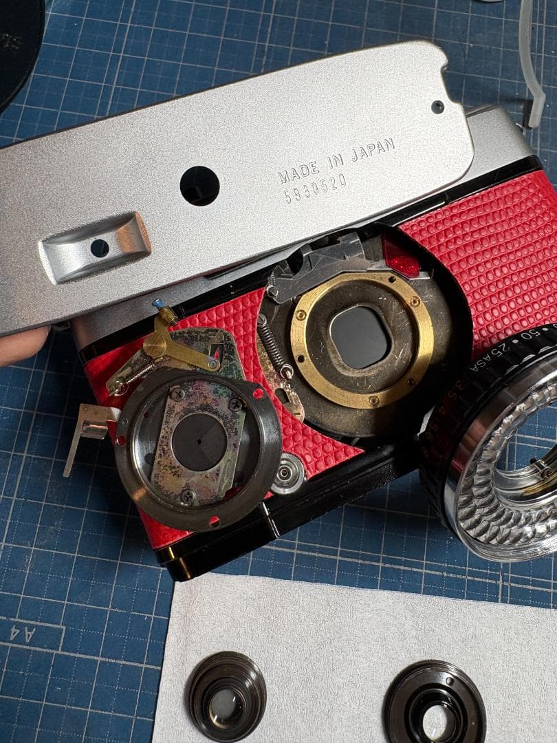 OLYMPUS PEN EE-3 レッド【整備済完動品】