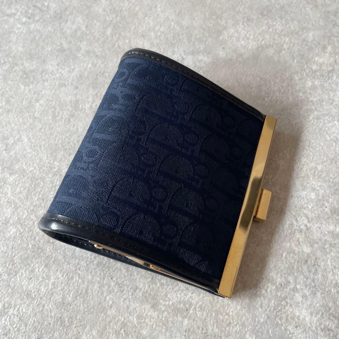 【新品同様】Dior トロッター ケース ネイビー 紺