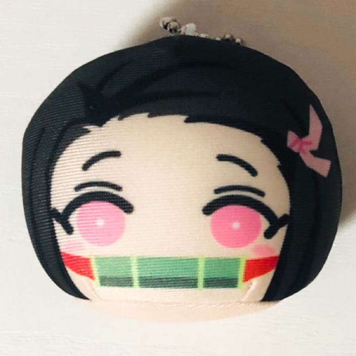 新品★鬼滅の刃【竈門禰豆子】おまんじゅうにぎにぎマスコット3★2点セット