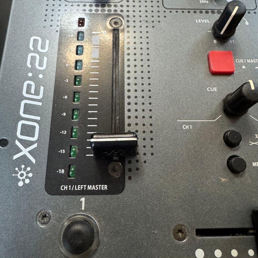 ALLEN & HEATH XONE:22 DJミキサー　ジャンク DJ機材