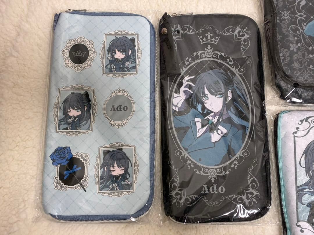 Ado ラウンドワン限定　収納BOX2種・ペンライトケース2種　計4点セット