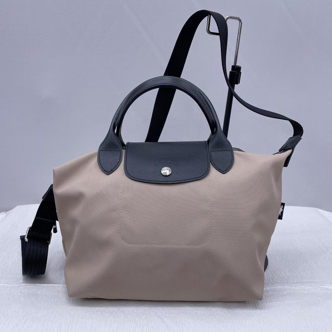 ★3979★ ロンシャン ハンドバッグ ショルダーバッグ 薄茶色