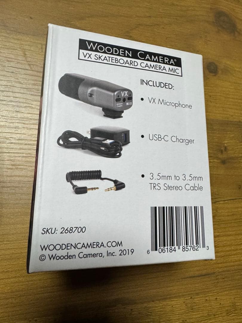 ビデオカメラ WOODEN CAMERA VX SKATEBOARD CAMERA MIC