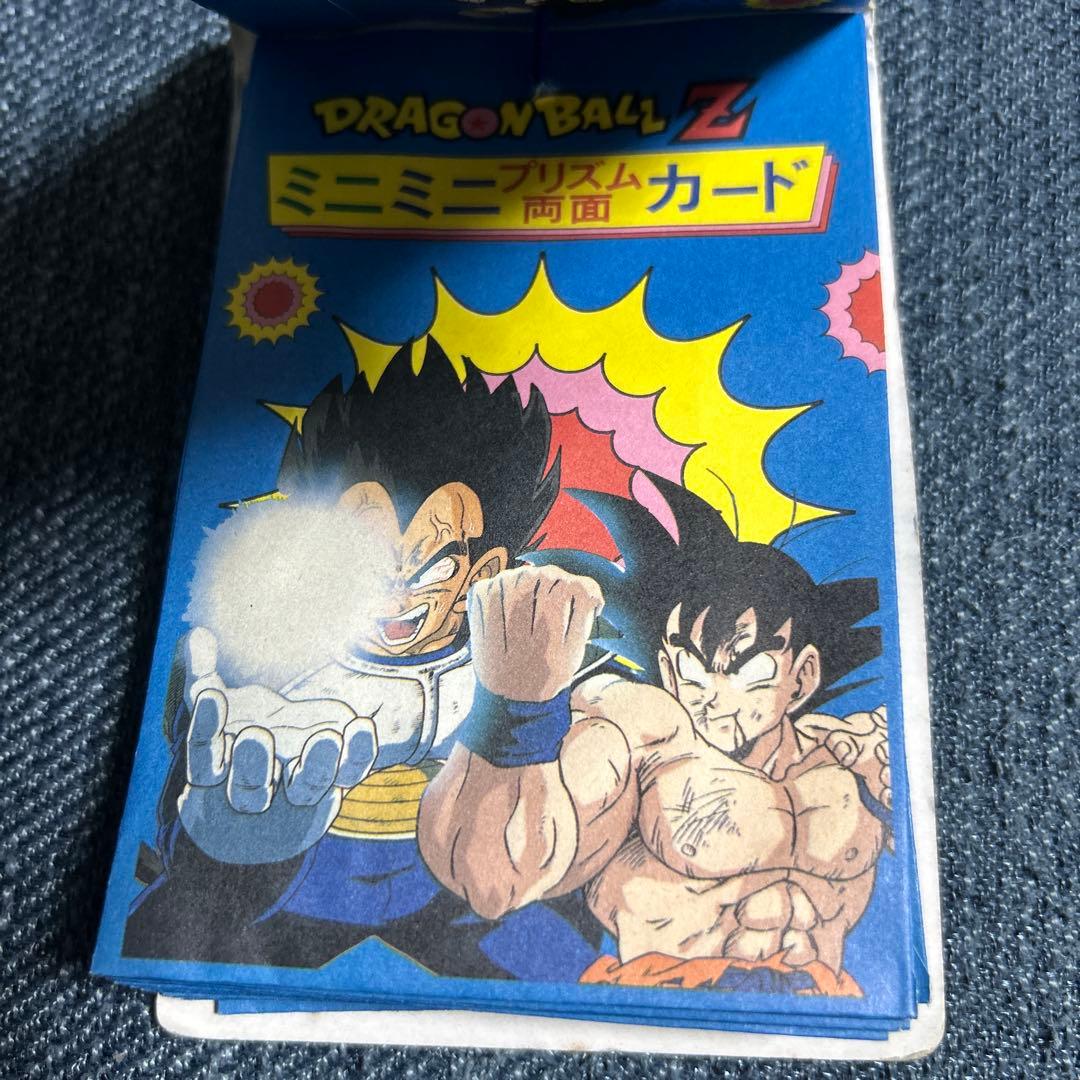 新品未開封　ドラゴンボールミニミニ両面カード　レトロ希少　ppカード束　当時物
