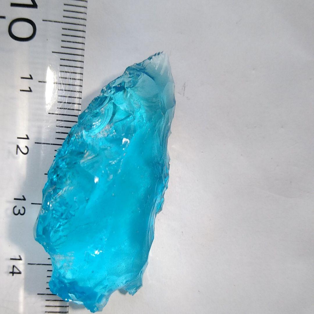 石器　ブルートパーズ？ 177 オブシディアン 石器　尖頭器　模写