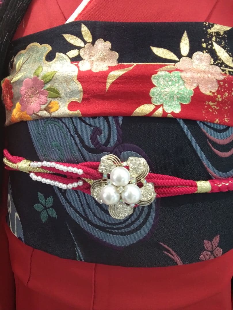 振袖フルセット、正絹振袖成人式、重ね衿、帯揚げ帯締め、袋帯、長襦袢、ガード加工