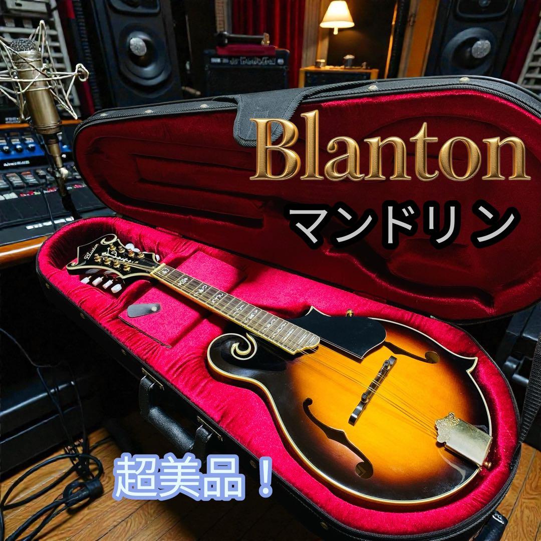 未使用級‼️Blantonマンドリン サンバースBM-30F純正セミハードケース付