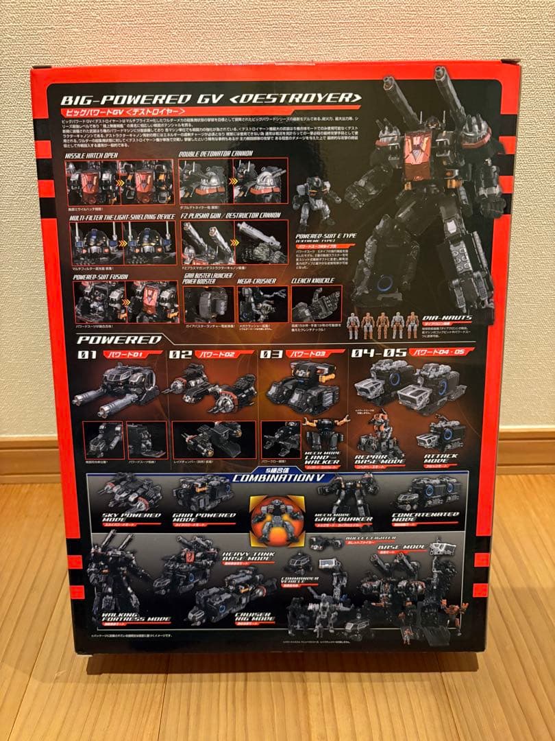 タカラトミー ダイアクロン DA-33 ビッグパワード GV デストロイヤー