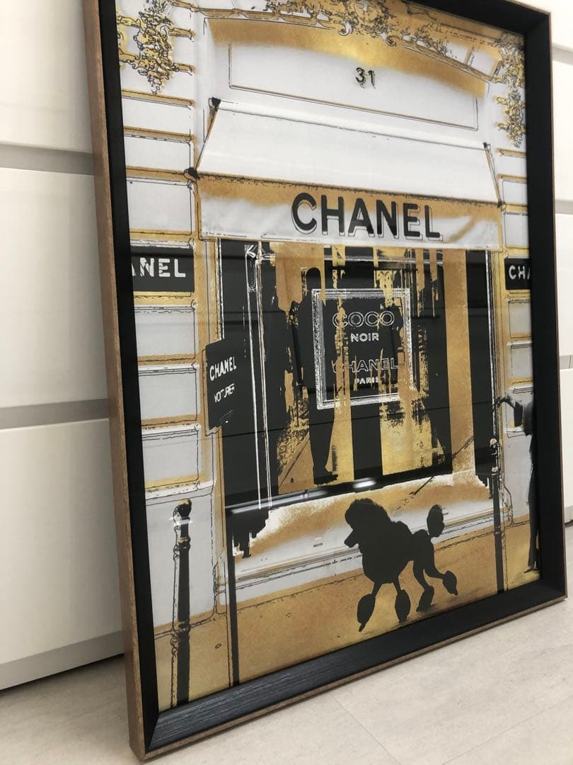 【専用】Francfranc シャネルアートボード フレーム付き