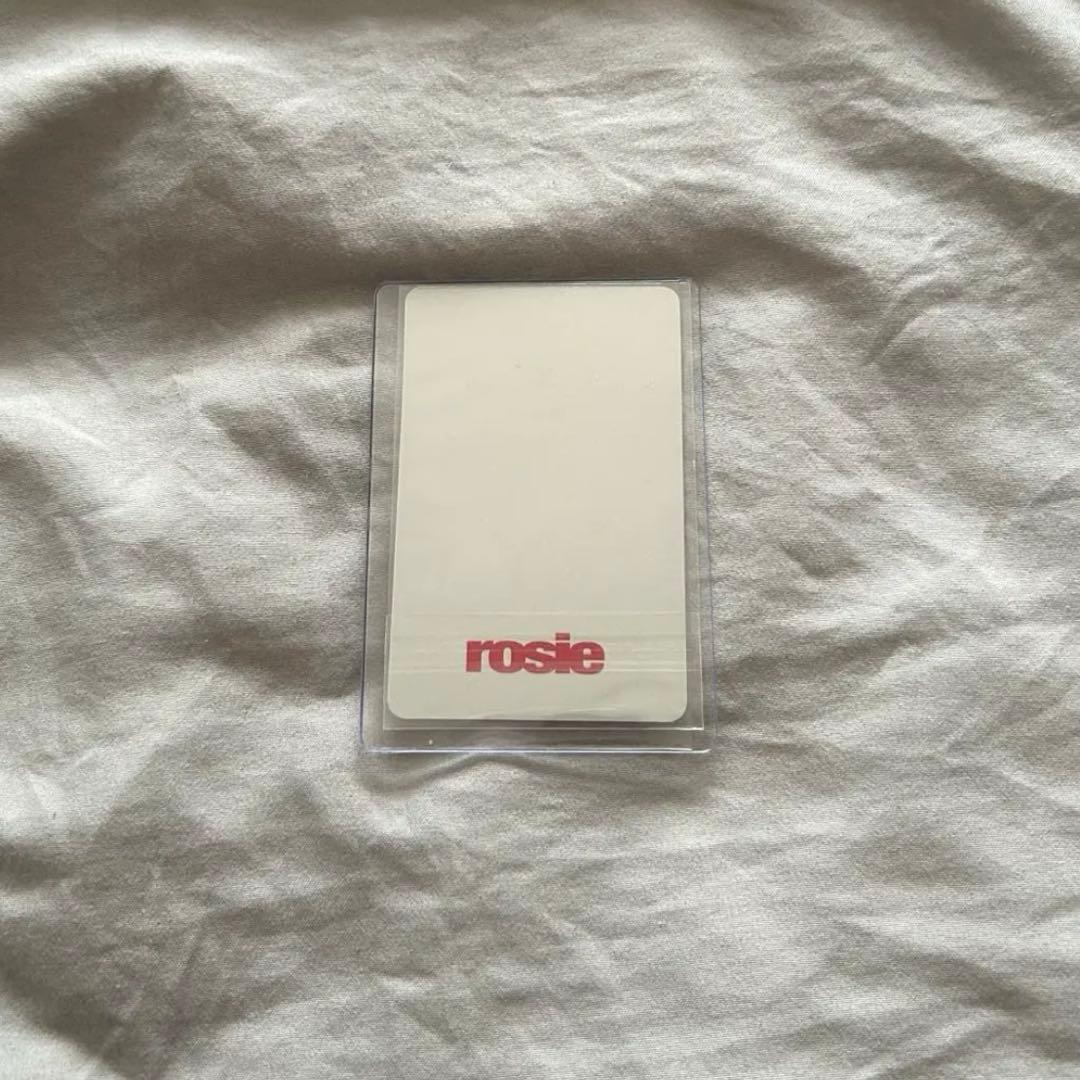 BLACKPINK rosé number one girl tシャツWhite