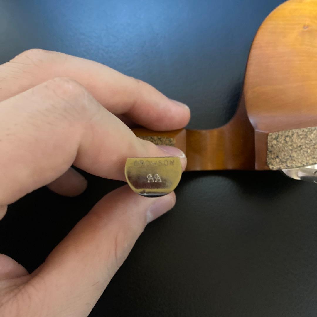 クローソン　ガルネリ型　顎当て　バイオリン