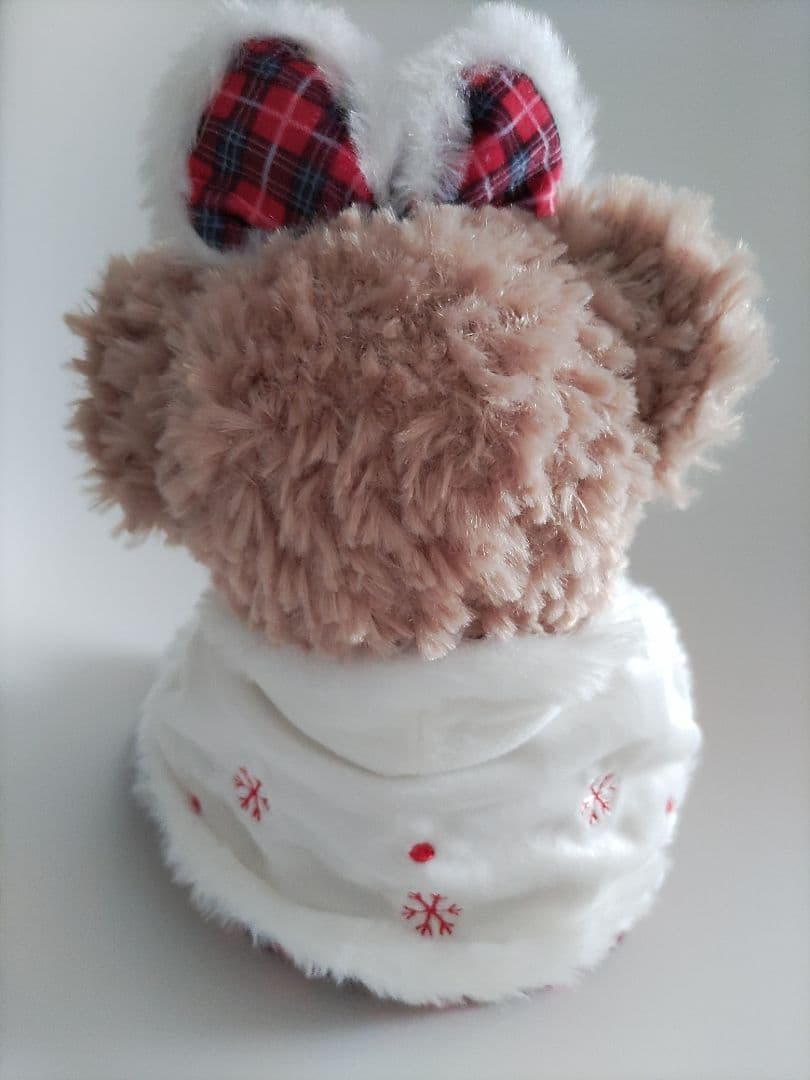 上海ディズニー　ダッフィー　シェリーメイ　クリスマスぬいぐるみ