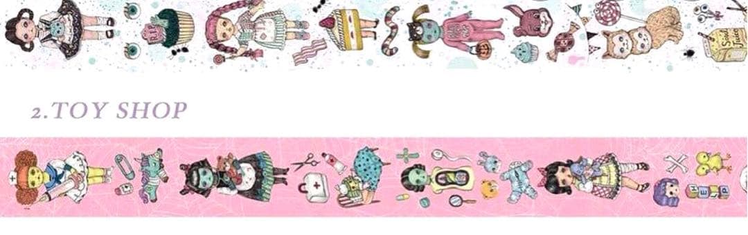 海外作家マスキングテープ39巻セット　OnlyTwo 閣樓日　Lovely徐徐