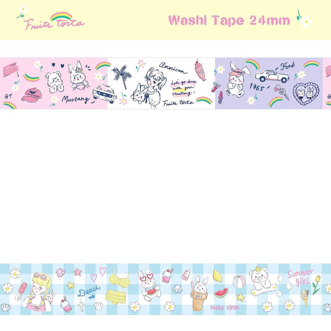 海外作家マスキングテープ39巻セット　OnlyTwo 閣樓日　Lovely徐徐