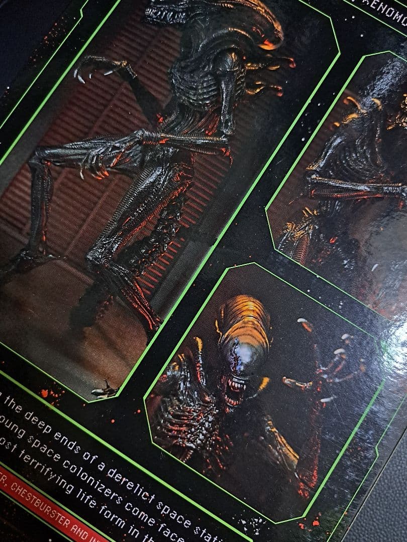 新品未開封 NECA ネカ エイリアンロムルス スコーチドゼノモーフ