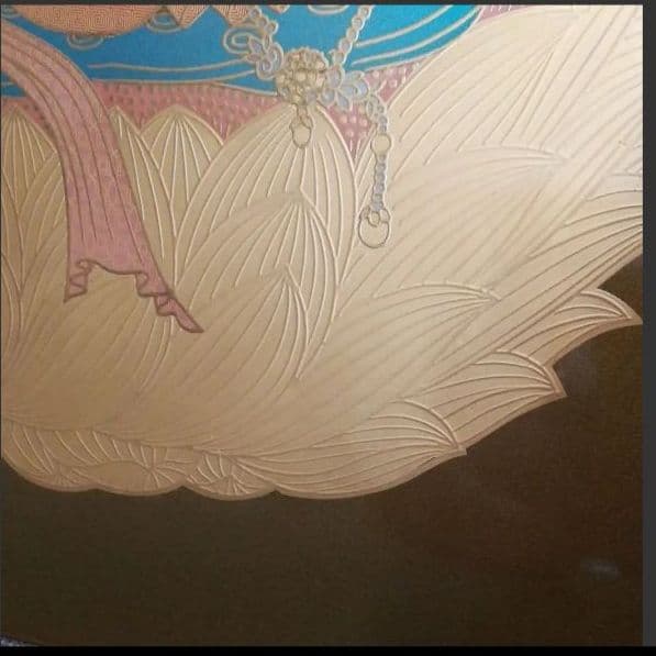 大日如来　蒔絵パネル