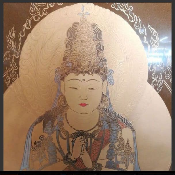 大日如来　蒔絵パネル